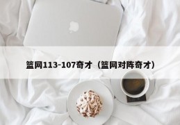 篮网113-107奇才（篮网对阵奇才）