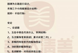 [北京服装学院考题]『北京服装学院』2021服装设计考研初试真题解析